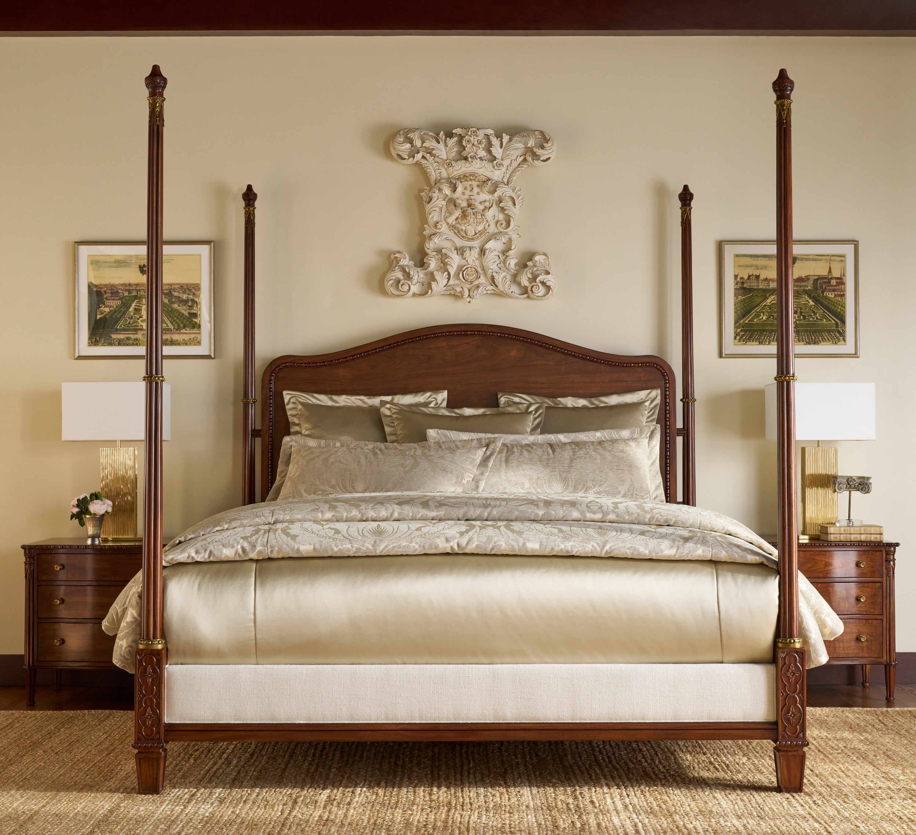 32"W Cloverlea Nightstand – Nightstands by Theodore Alexander | Sutter & Vale