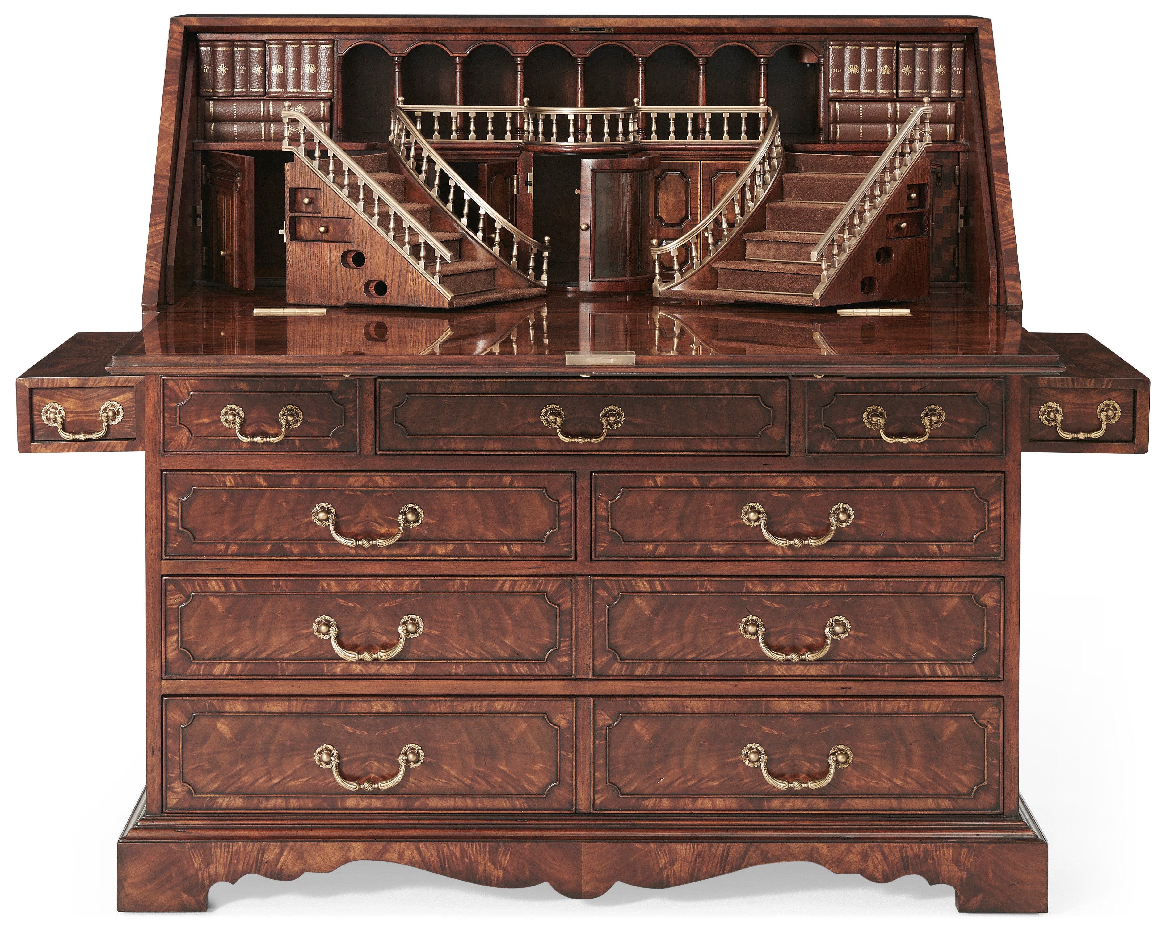 The Grand Staircase Fall Front Desk & Bureaux – Desks by Theodore Alexander | Sutter & Vale