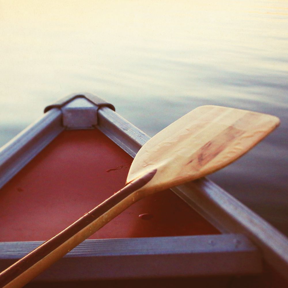 Sunrise Canoe 1 artwork