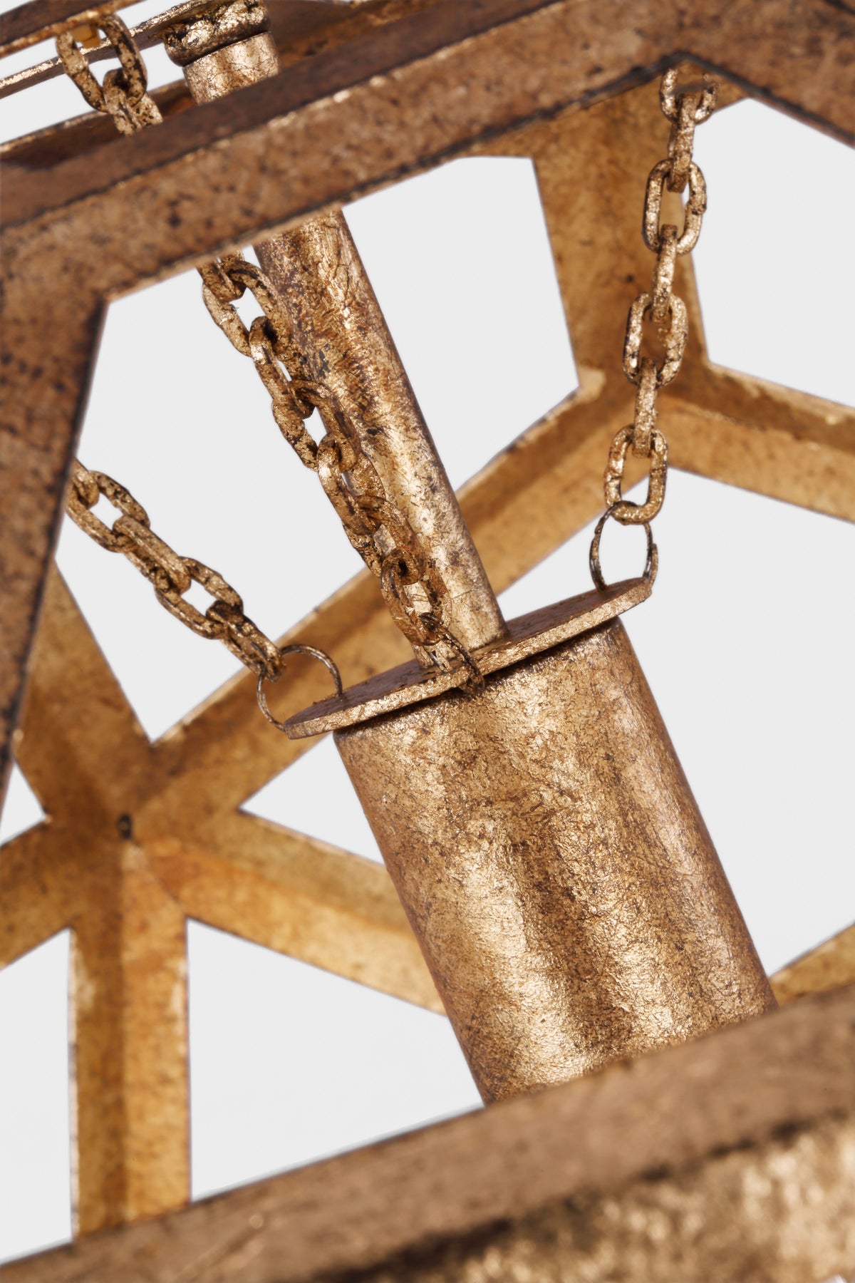 Feccetta Large Pendant in Antique Gild