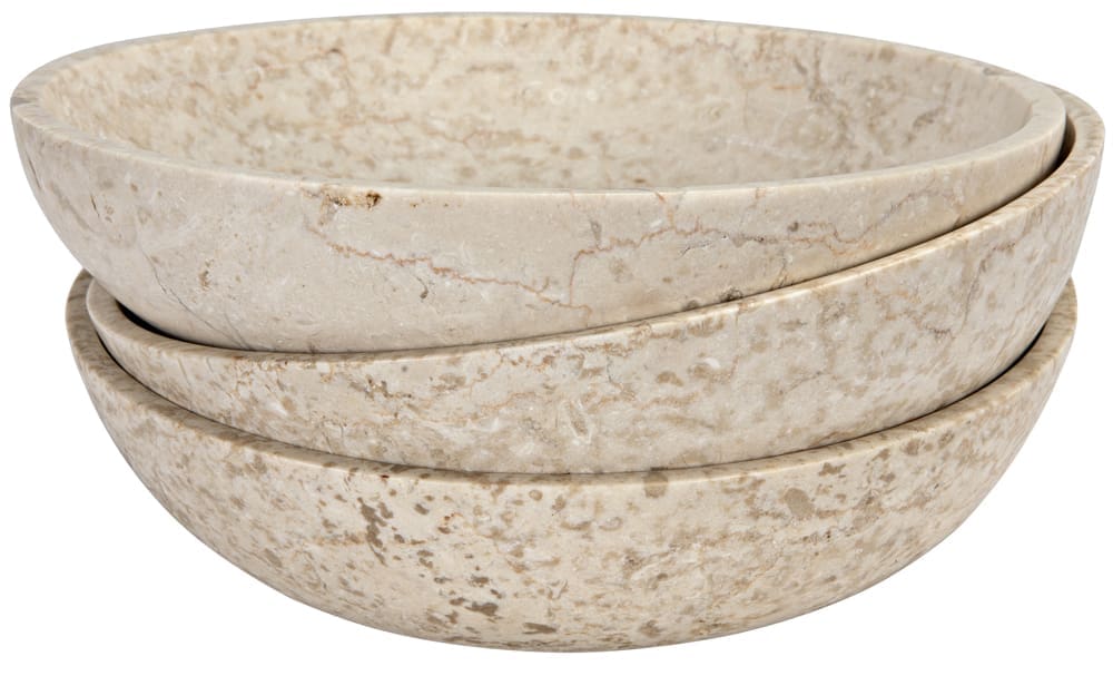 Marble Bowls, Set of 3 by Noir Furniture | Sutter & Vale