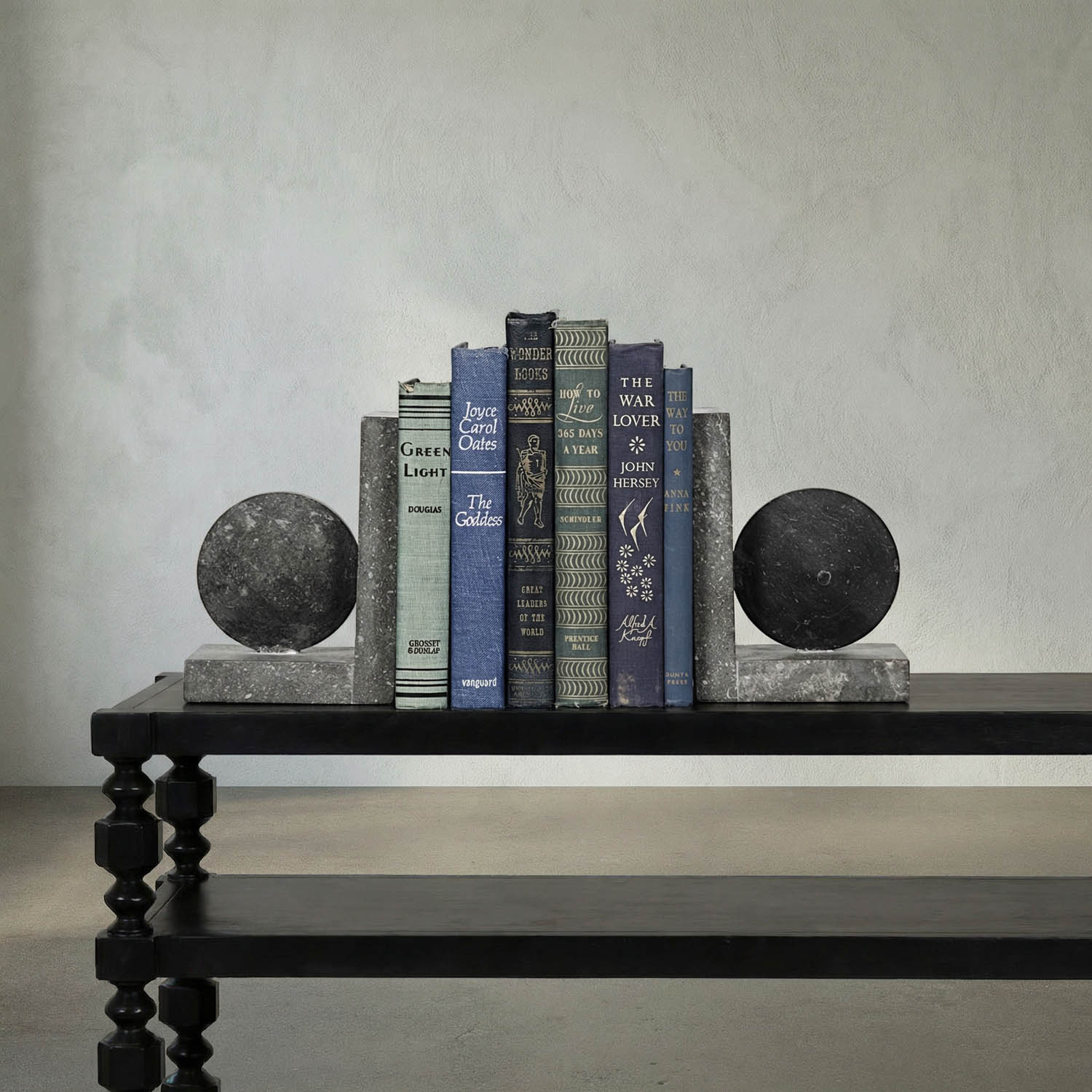 Marble Bookends