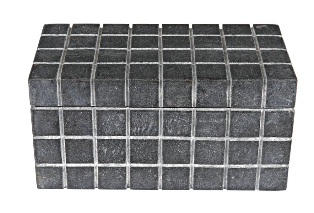 Berlin Box Set of 2 in Black Marble — Noir Furniture