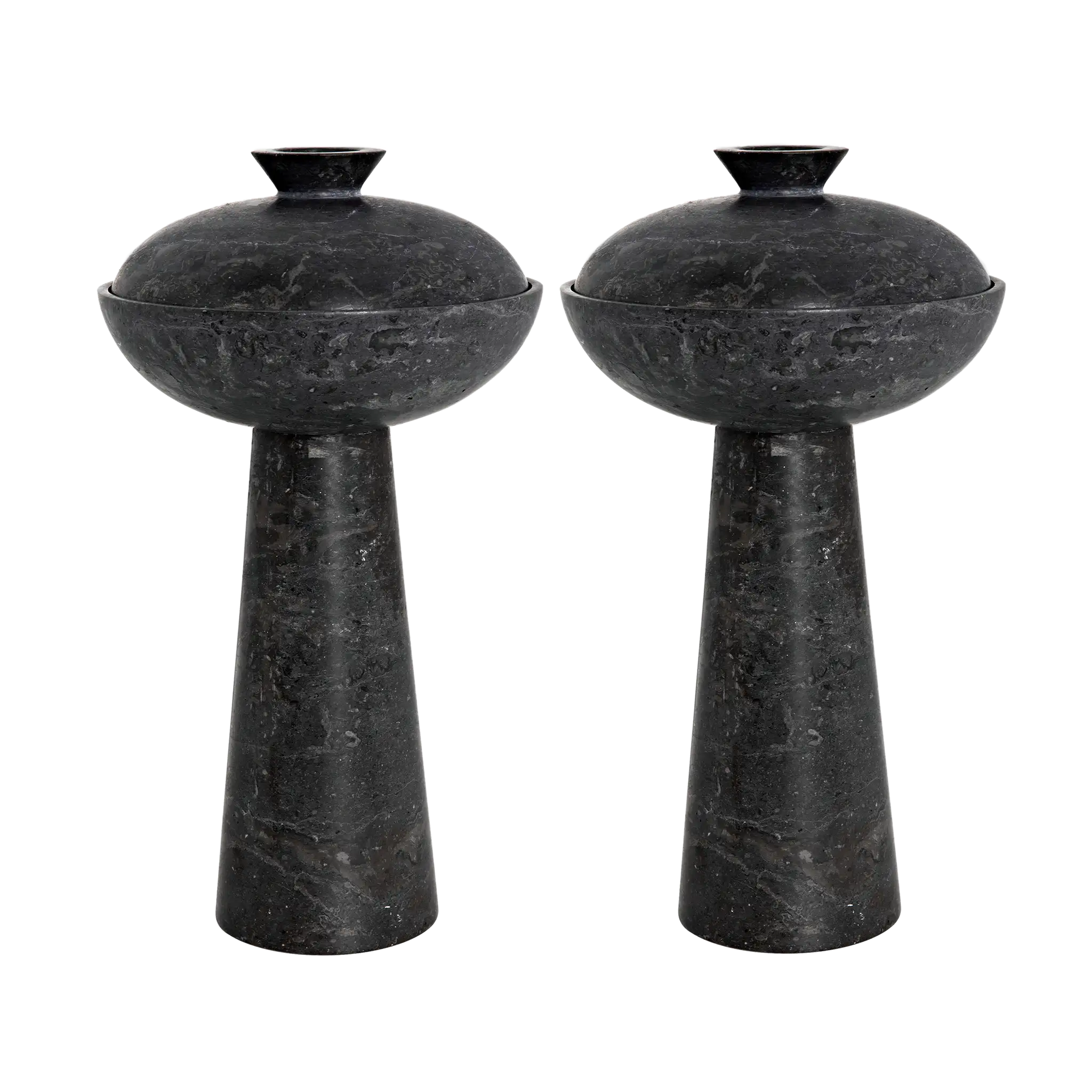 Guy, Set of 2 in Black Marble — Noir Furniture