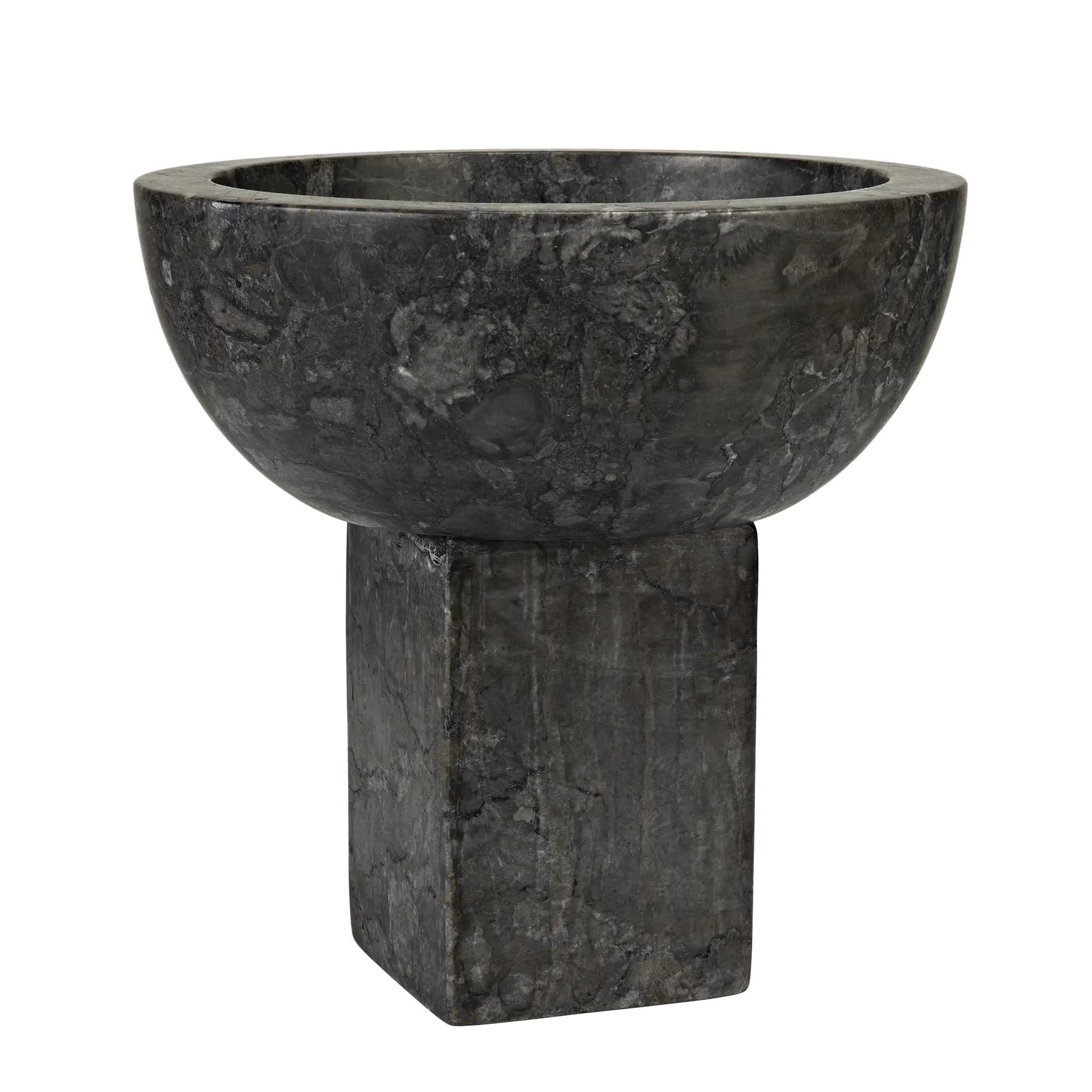 Zeta Bowl in Marble — Noir Furniture