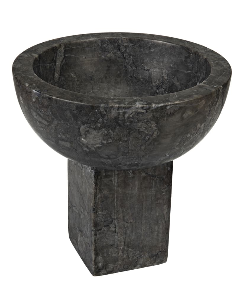 Zeta Bowl in Marble — Noir Furniture