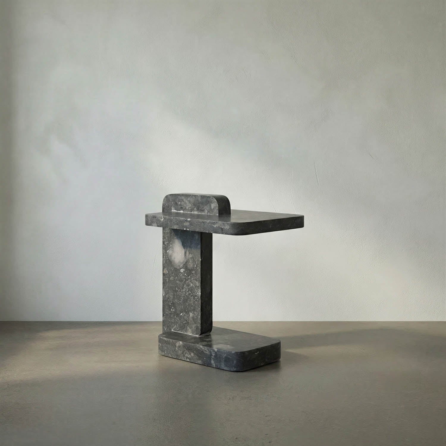 North Side Table, Black Marble by Noir