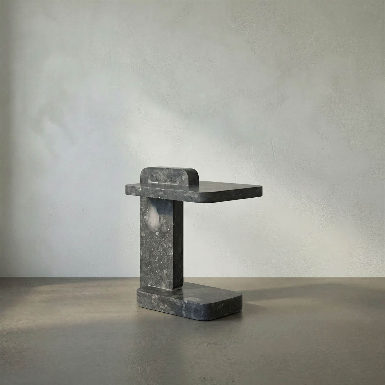 North Side Table, Black Marble