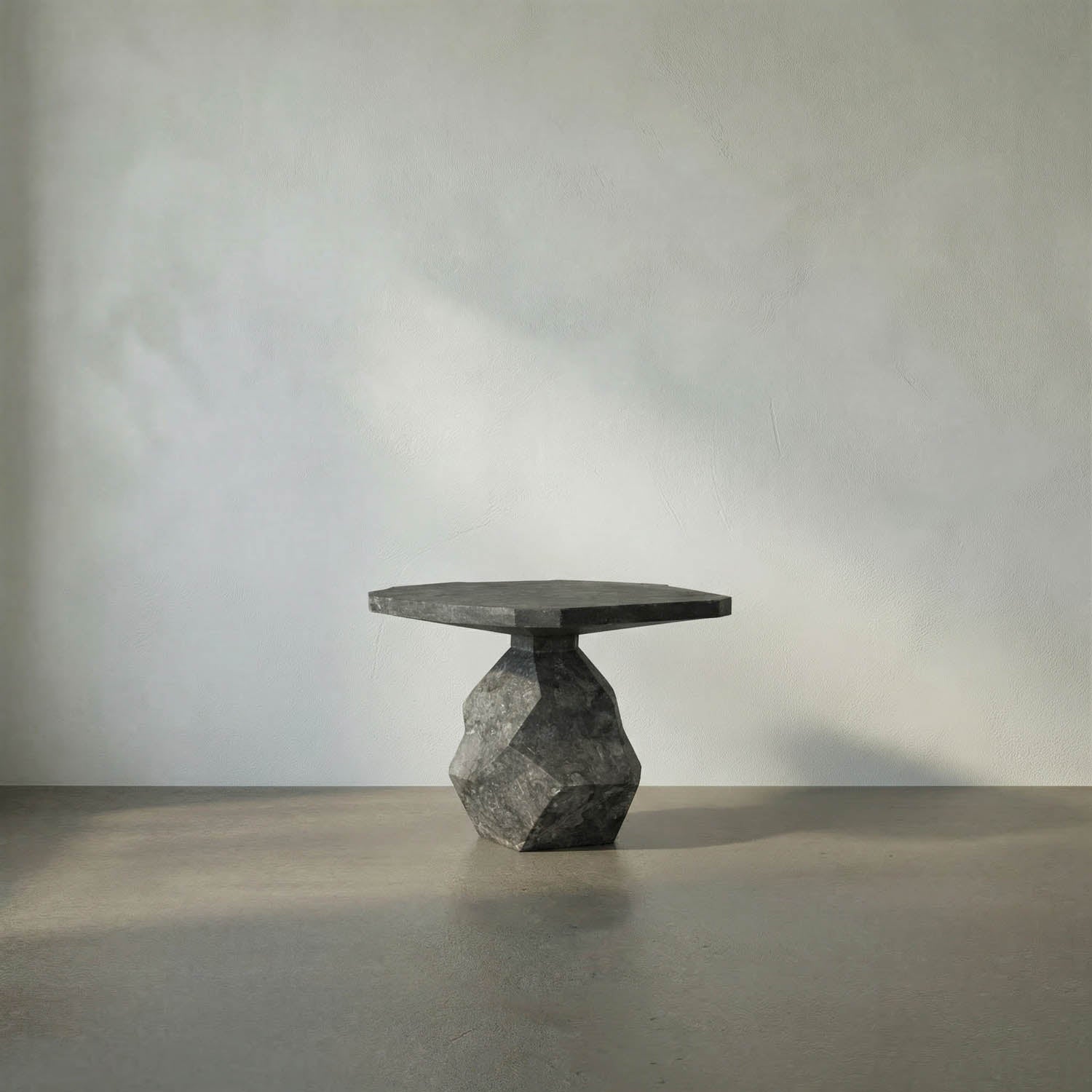 Rind Table, Black Marble by Noir