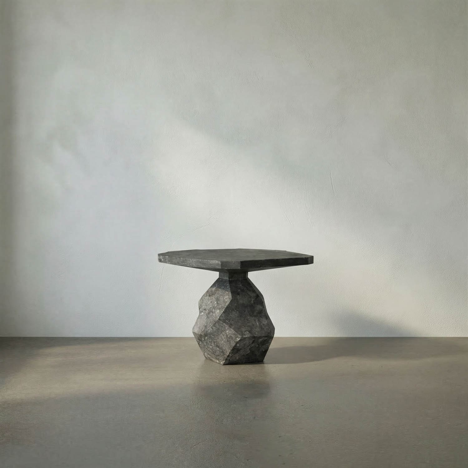 Rind Table, Black Marble
