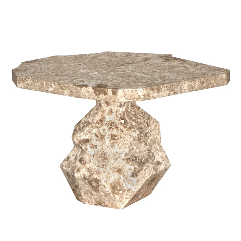 Rind Table, White Marble