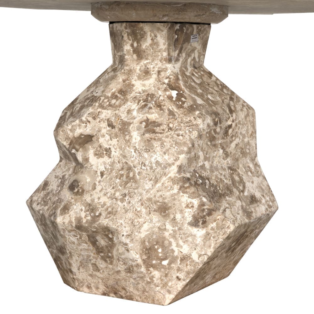 Rind Table, White Marble