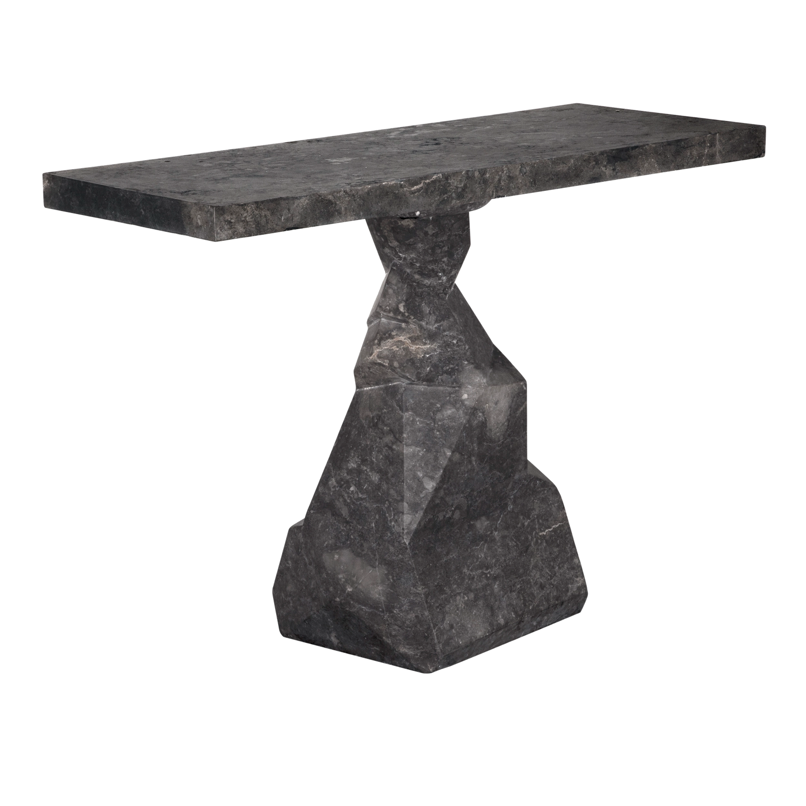 Tilden Console, White Marble by Noir Furniture | Sutter & Vale