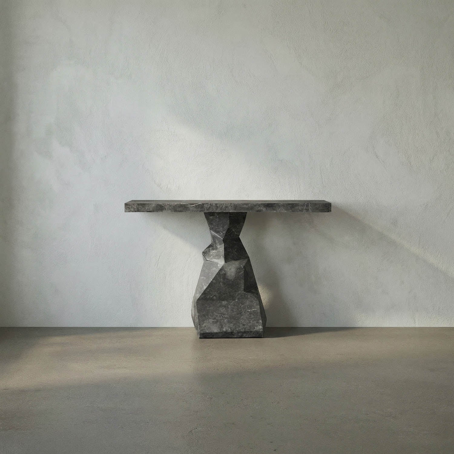 Tilden Console, Black Marble by Noir