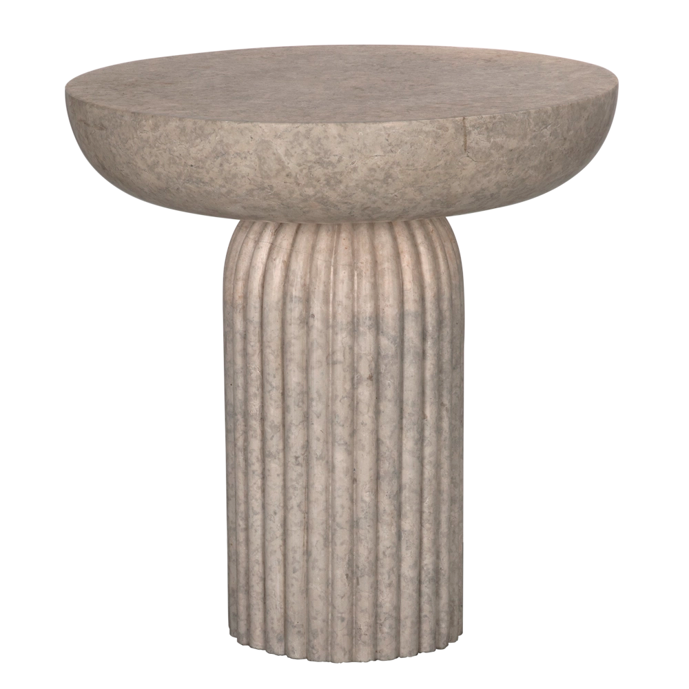 DIVA TABLE, L in White Marble — Noir Furniture