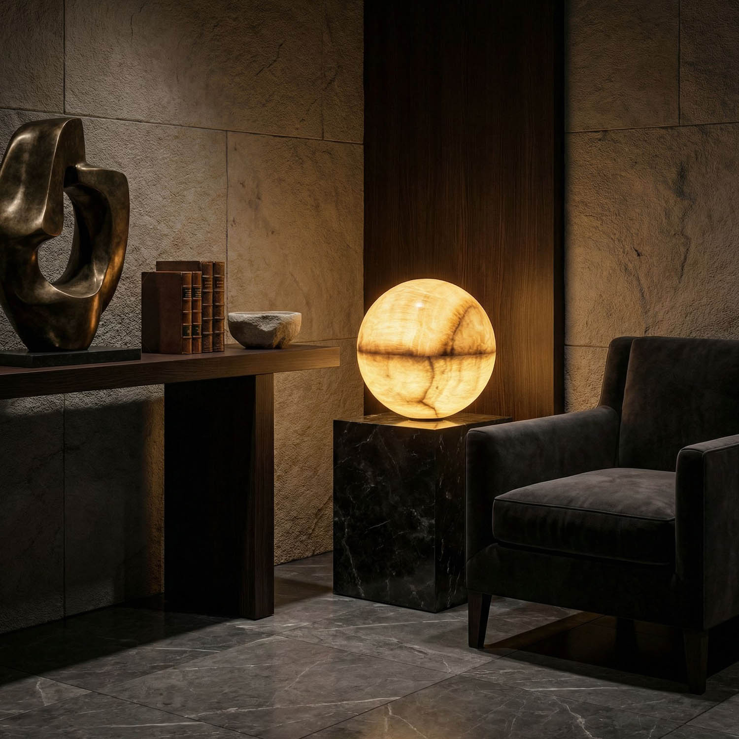 Onyx Globe, Large