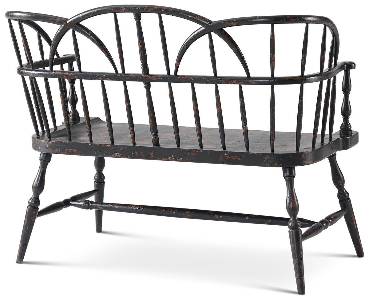 The Hoop Back Settee | Theodore Alexander | Sutter & Vale