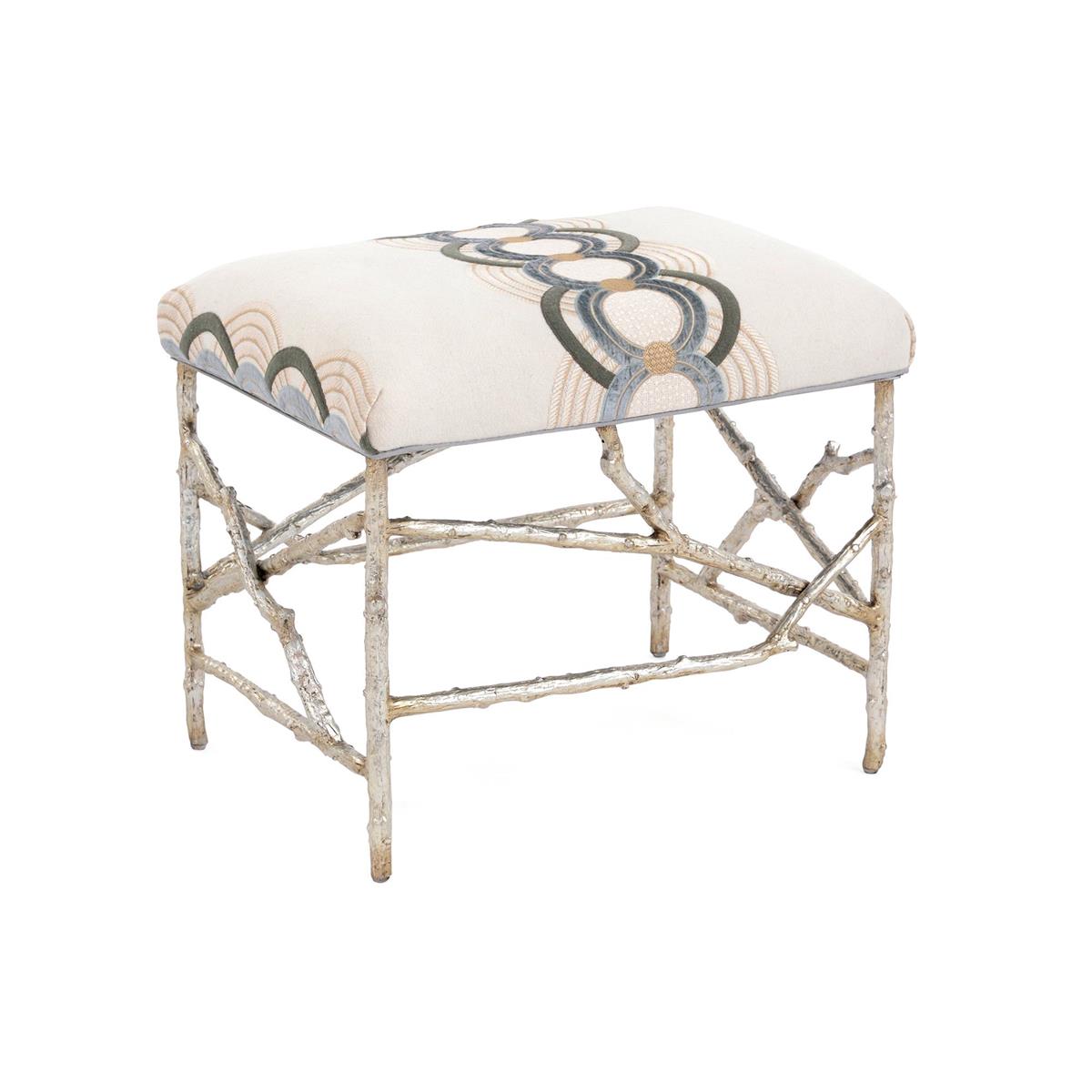 Branch-Style Base Ottoman – Art by John Richard | Sutter & Vale