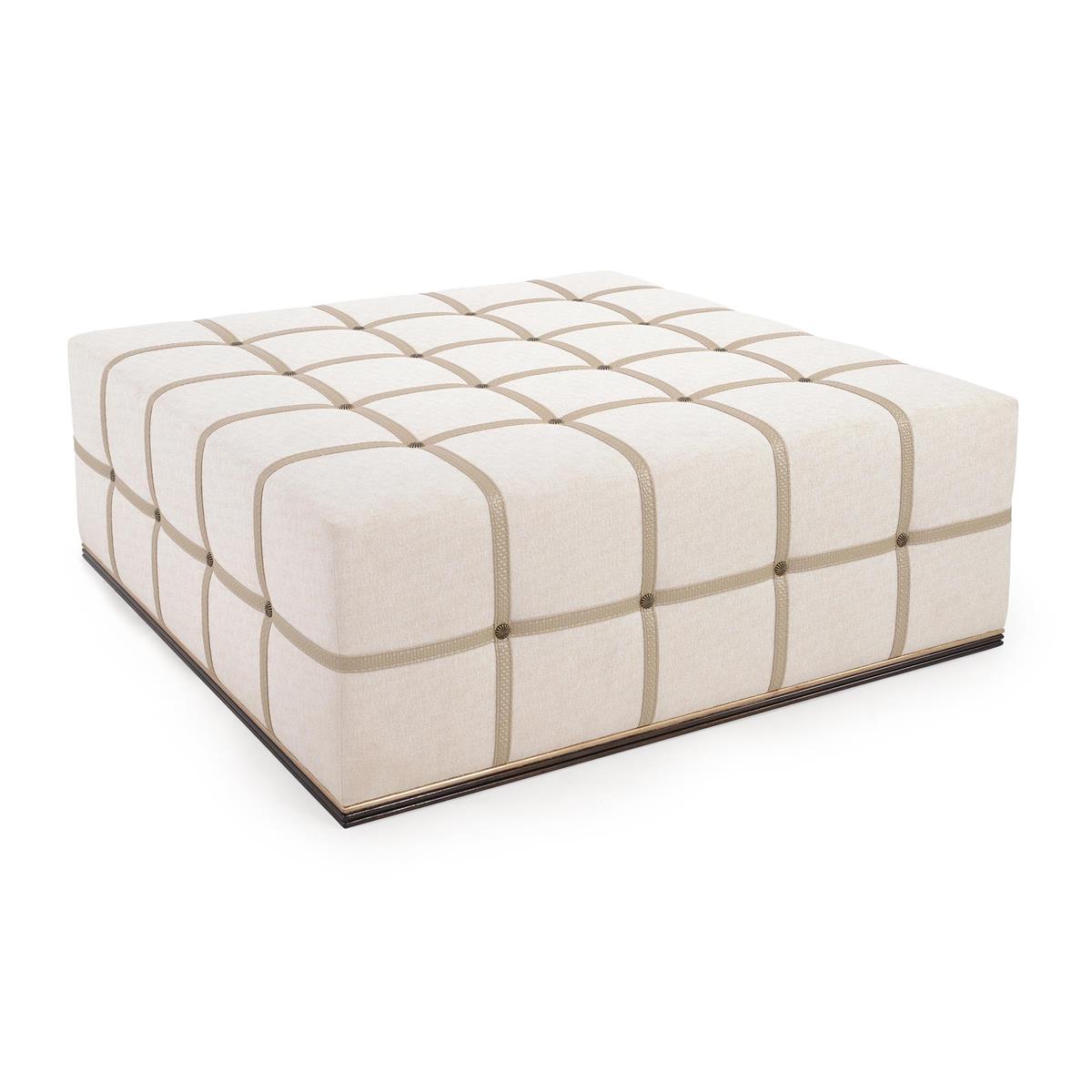Steamer Trunk Cocktail Ottoman – Art by John Richard | Sutter & Vale