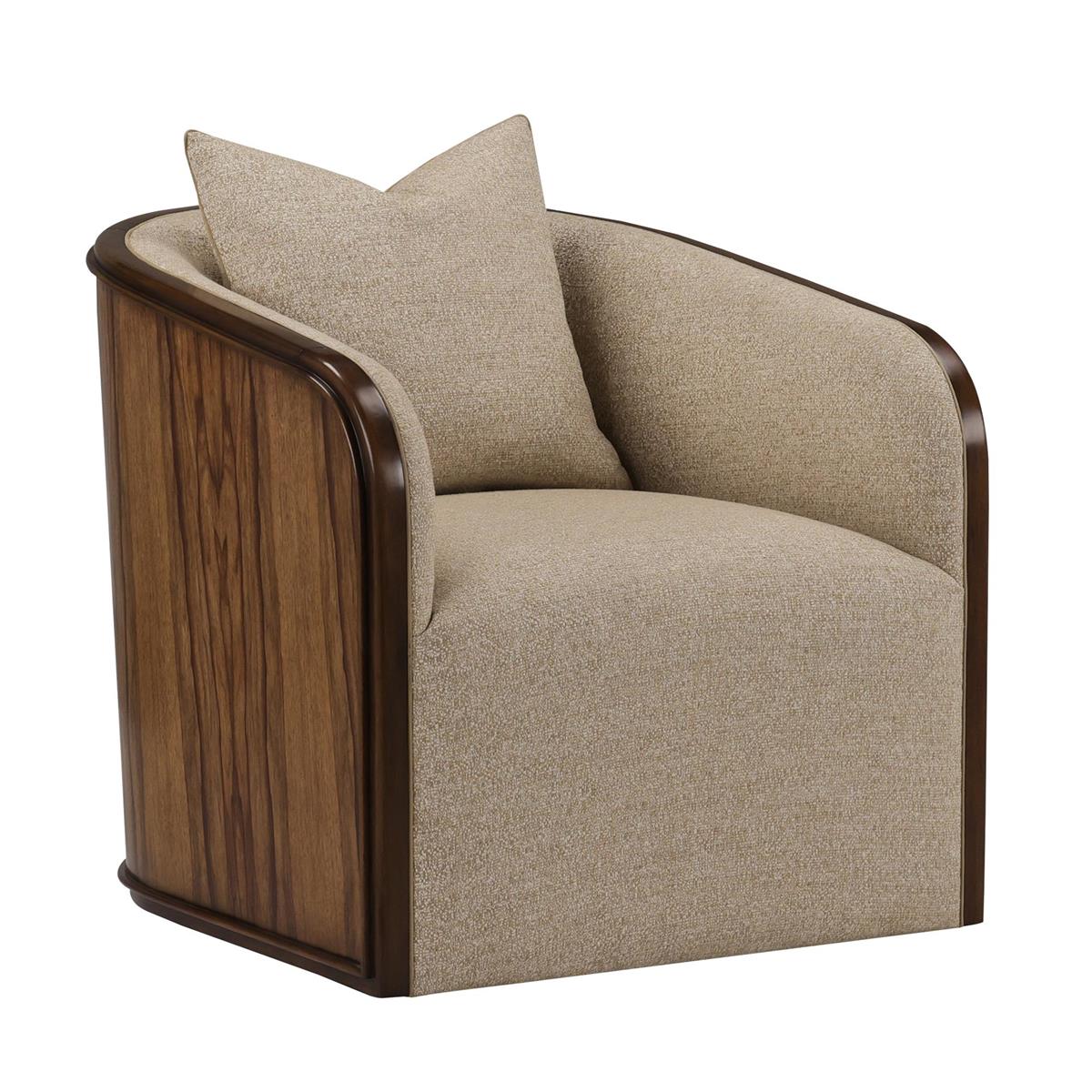 Manila Swivel Chair - 3040 by John Richard | Sutter & Vale