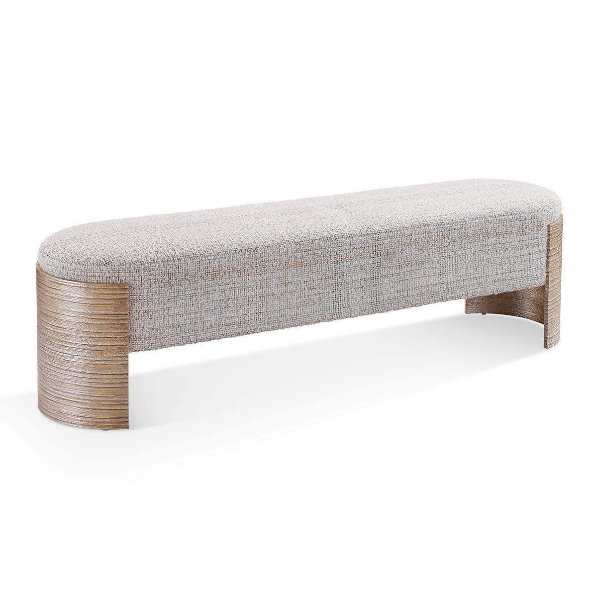 Certa Bench, Striated - 4071 – Art by John Richard | Sutter & Vale
