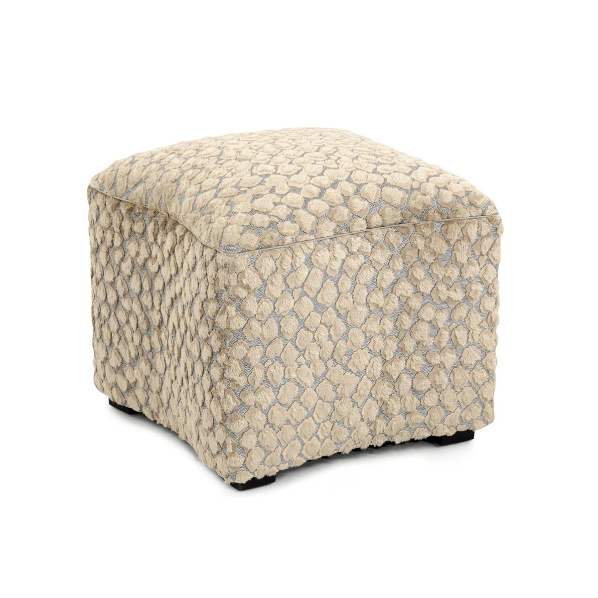 Curved Ottoman - 6007 – Art by John Richard | Sutter & Vale
