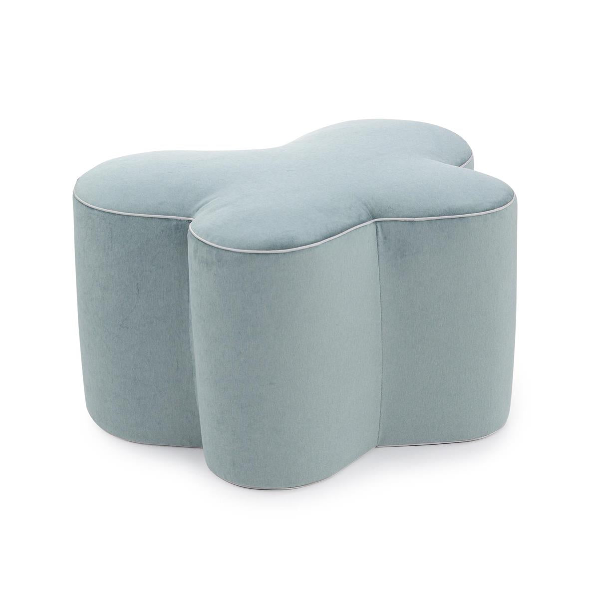 Mariposa Large Ottoman – Art by John Richard | Sutter & Vale