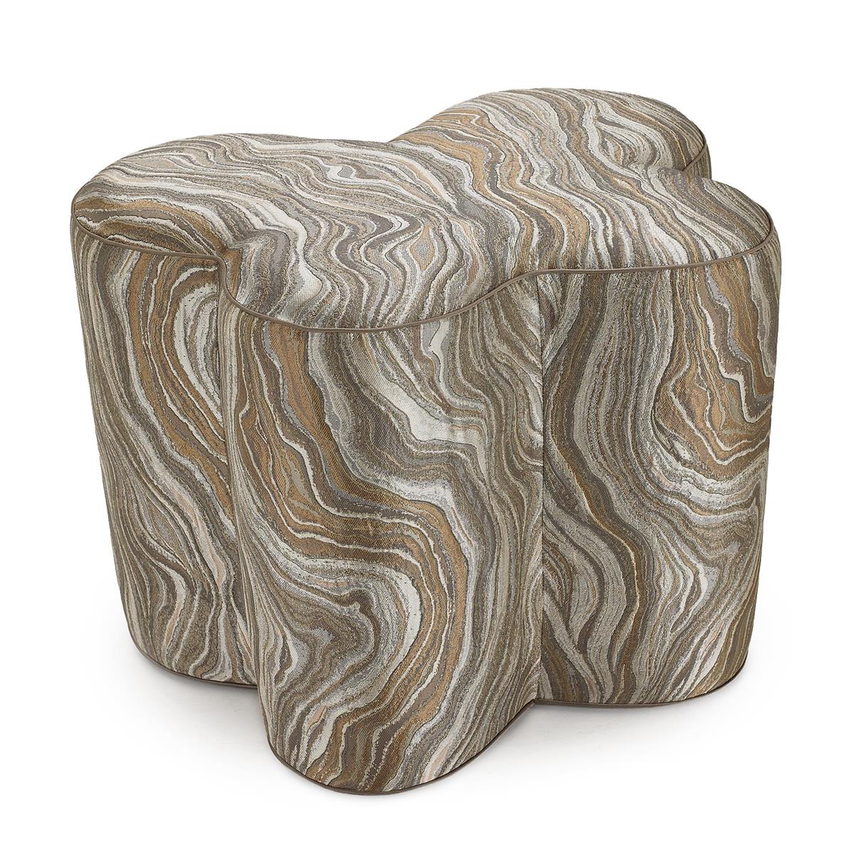 Mariposa Ottoman, Small - 7008 by John Richard | Sutter & Vale
