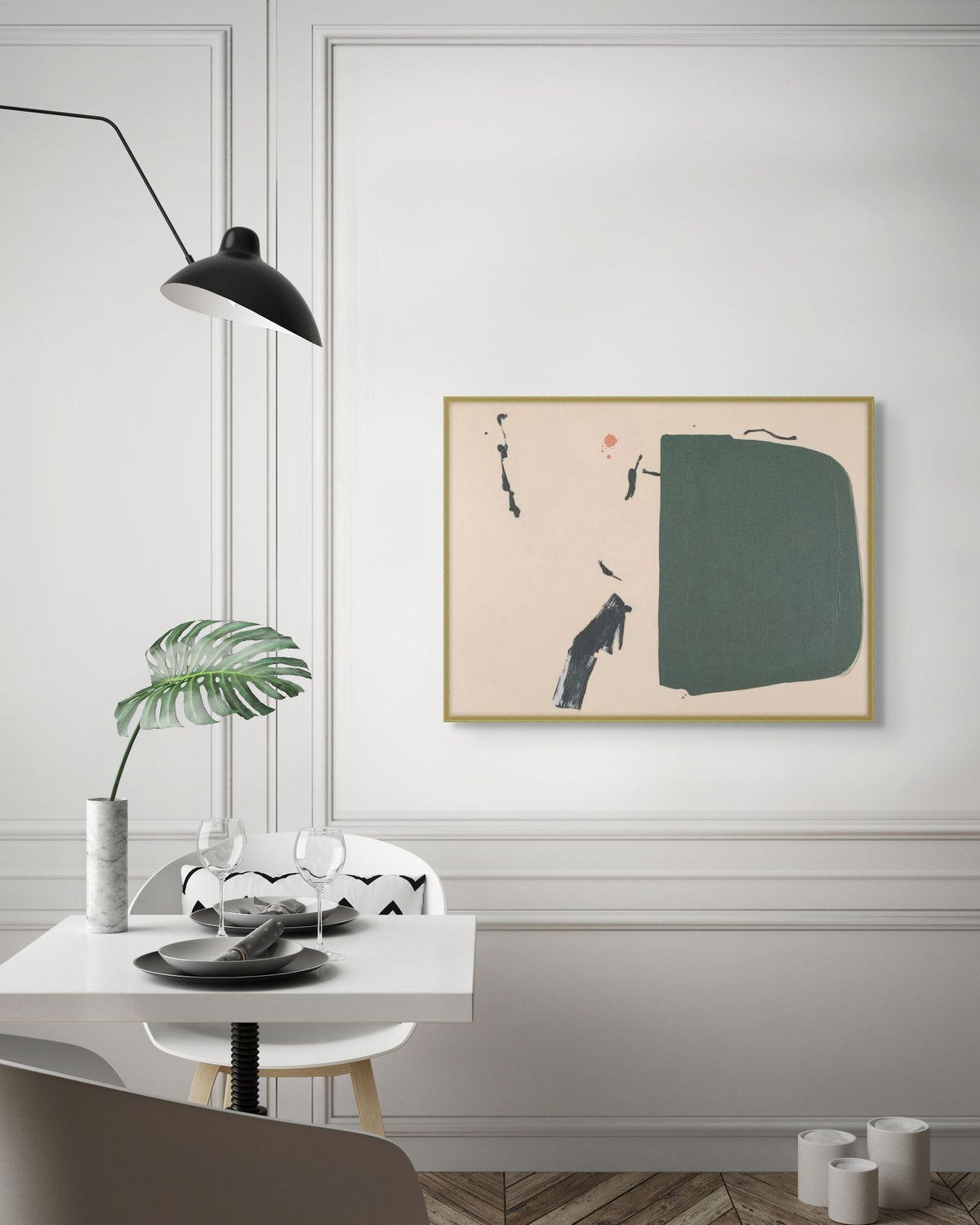 Green Shade 1 in a room