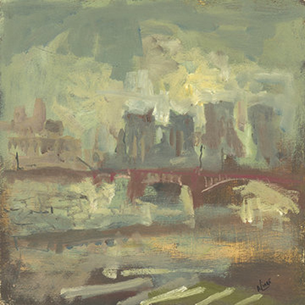 Vauxhall Bridge, Mist Late Morning 1 artwork