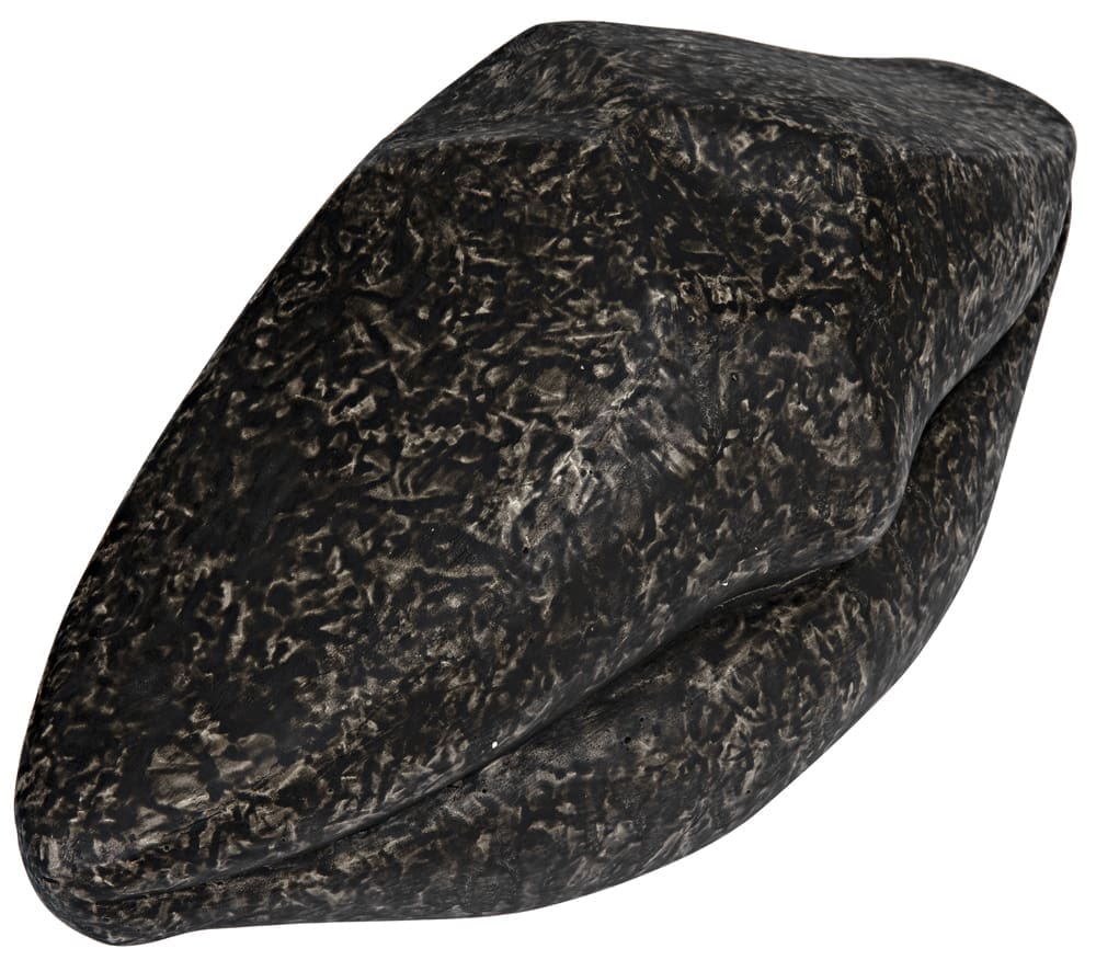 Lips, Black Fiber Cement by Noir Furniture | Sutter & Vale