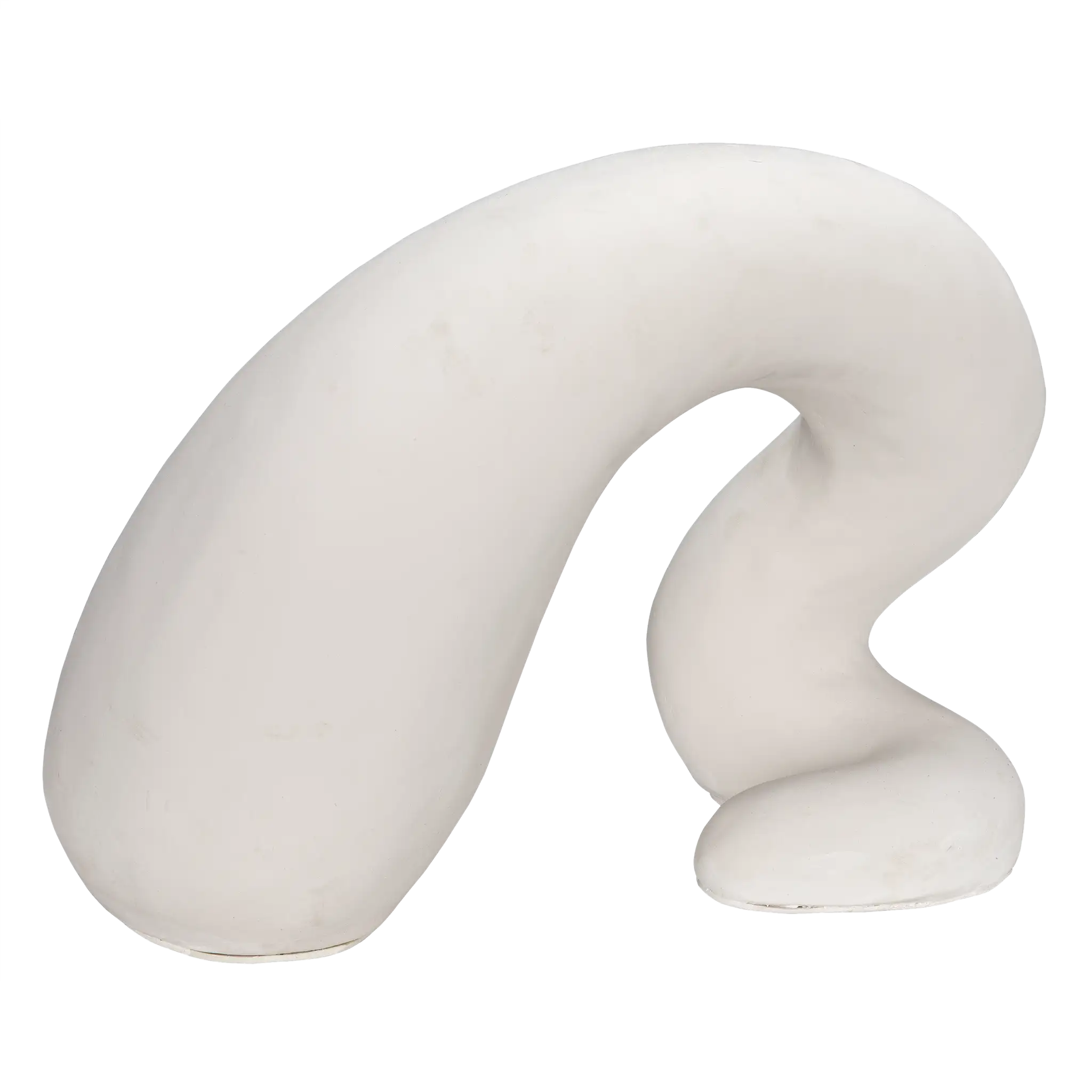 Fisnik Sculpture, Fiber Cement in White — Noir Furniture