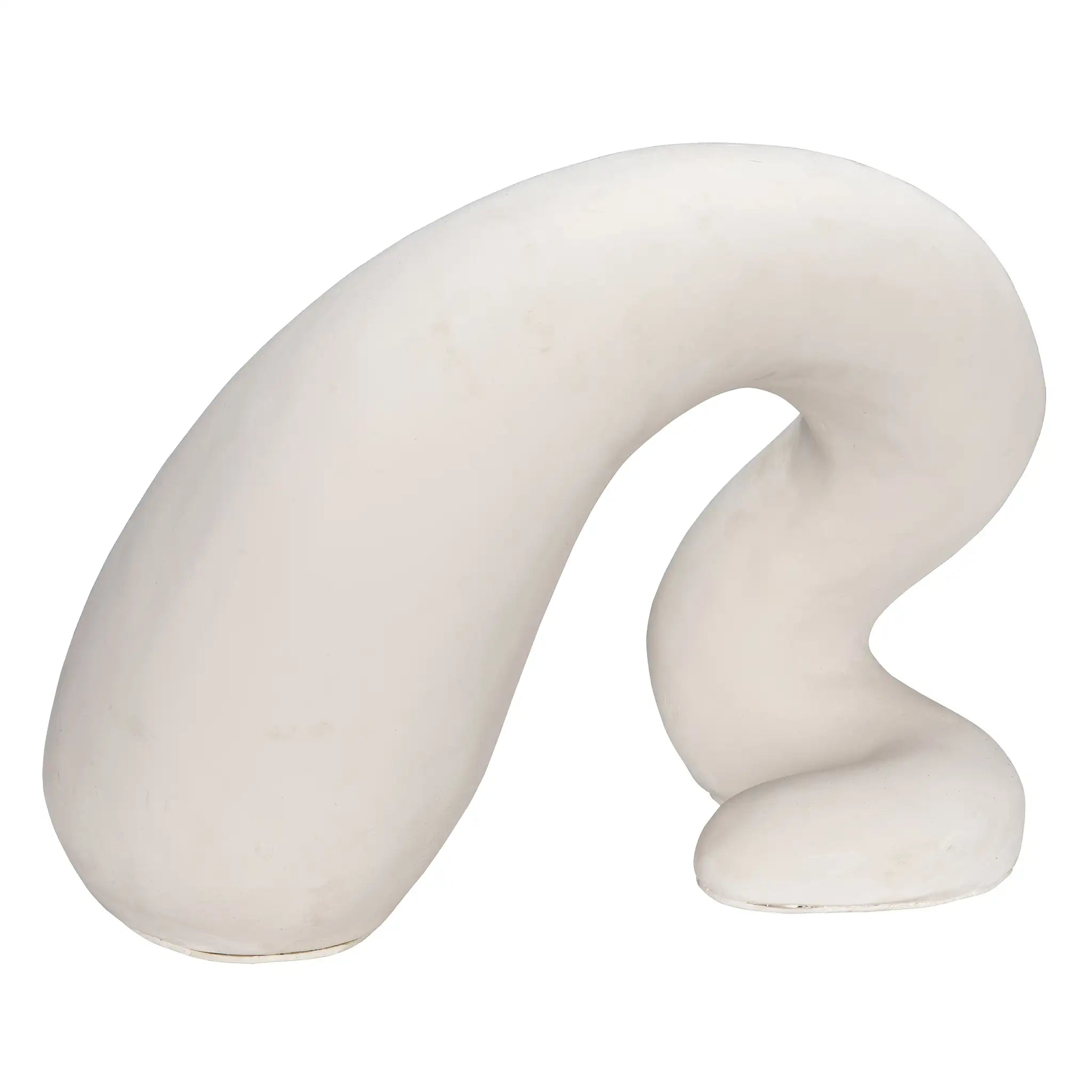 Fisnik Sculpture, Fiber Cement in White — Noir Furniture