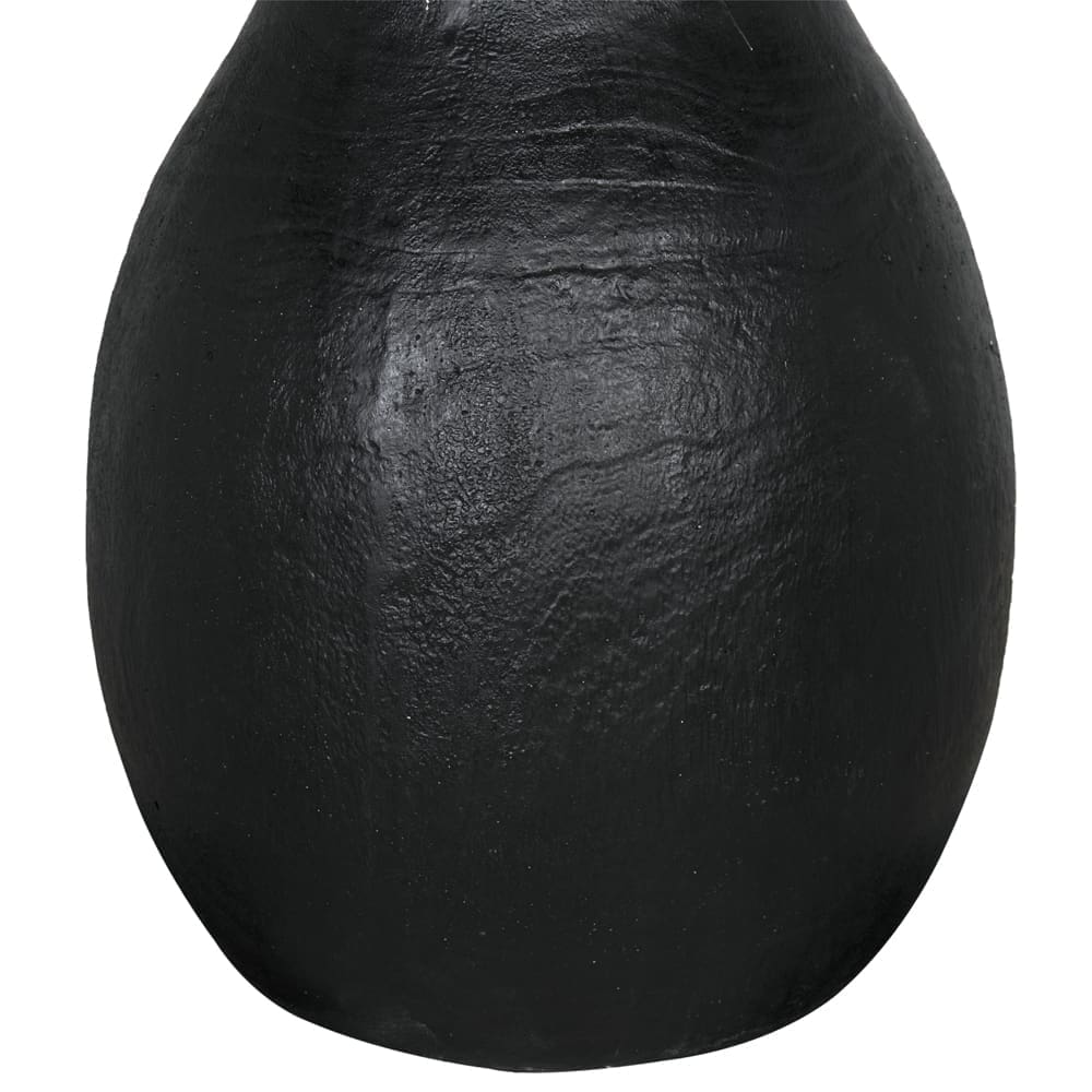 Samson Stool/Side Table, Black Burnt Fiber Cement