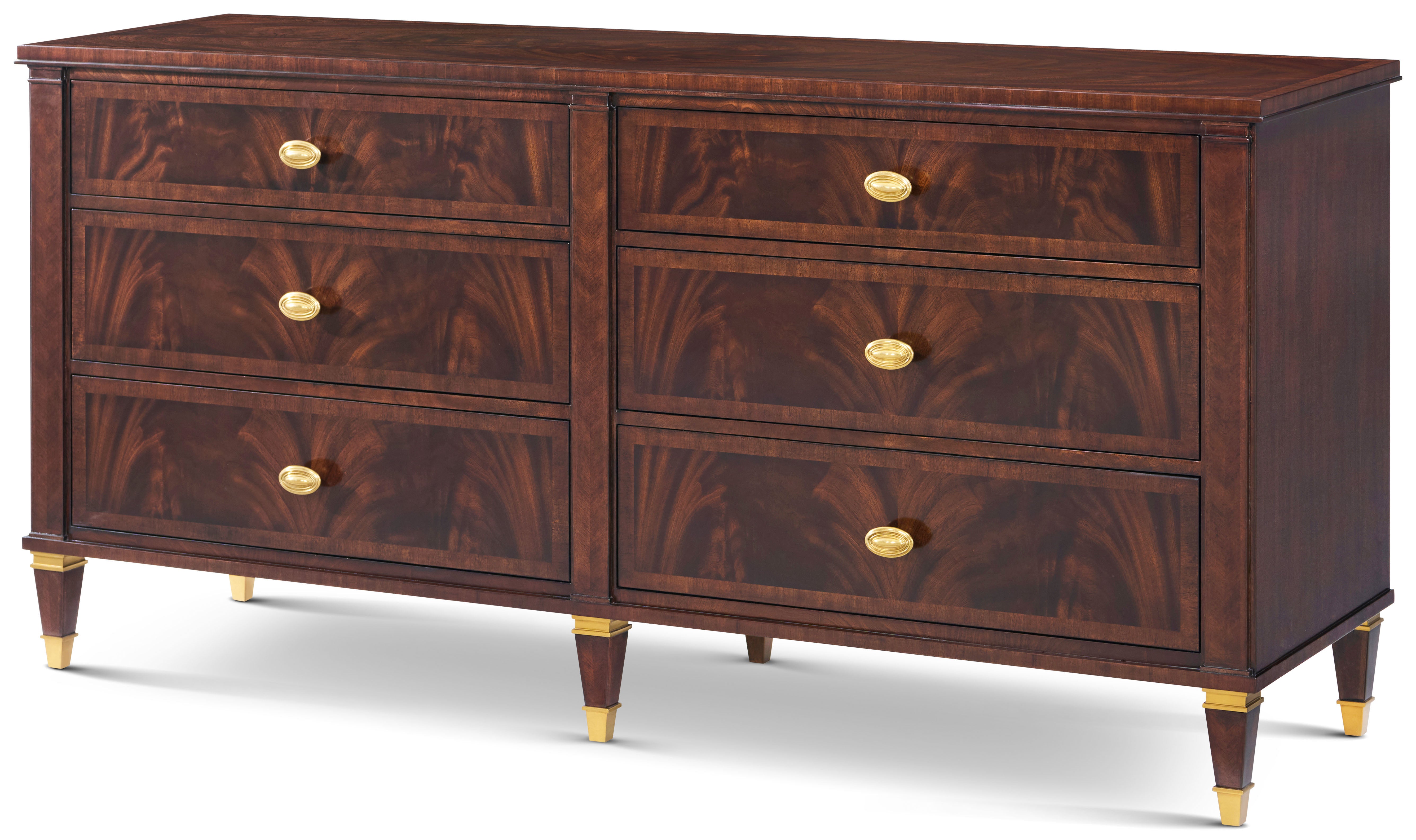 Faulkner 6 Drawer Dresser | Theodore Alexander | Sutter & Vale