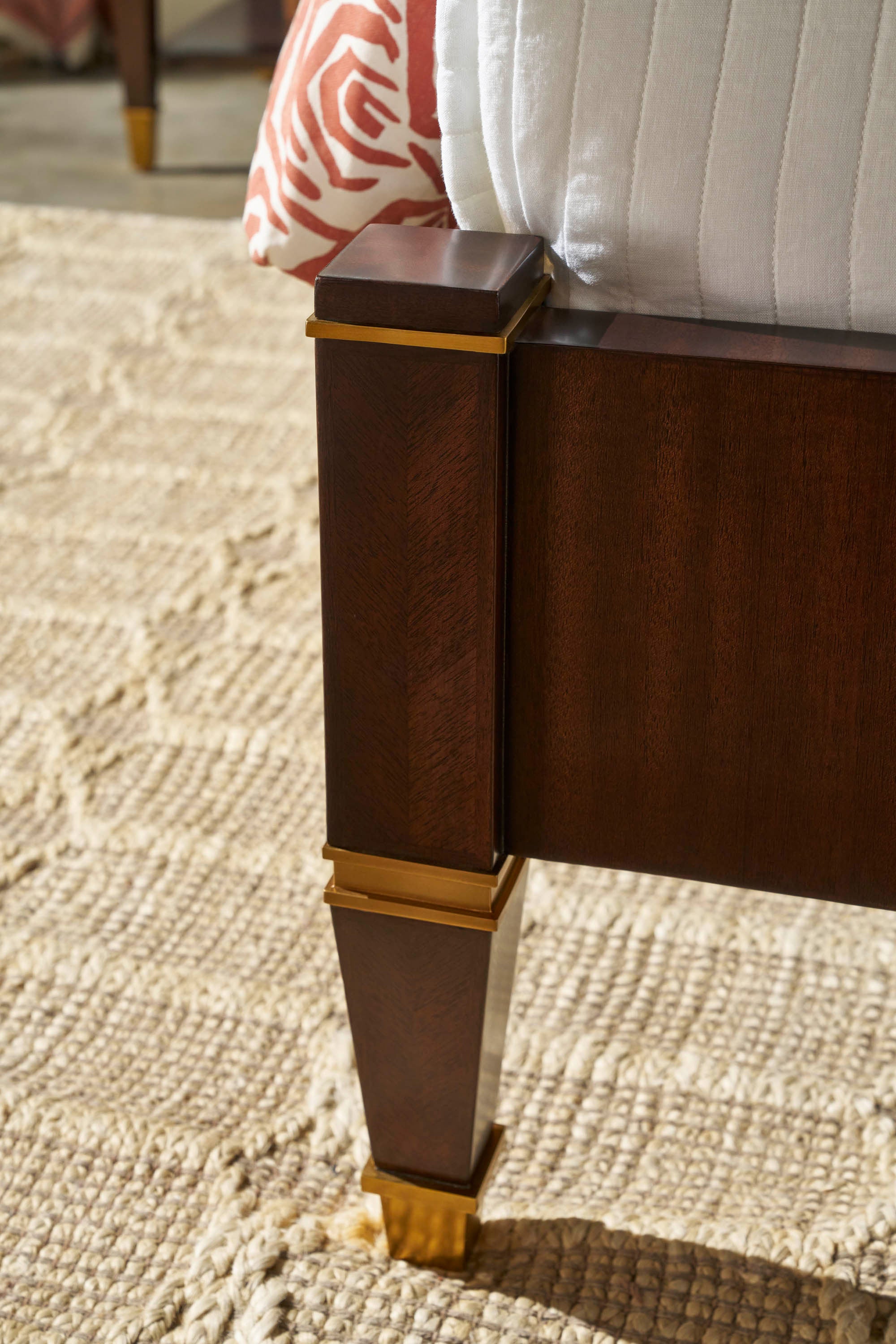 Markos Wooden US King Bed – Beds by Theodore Alexander | Sutter & Vale