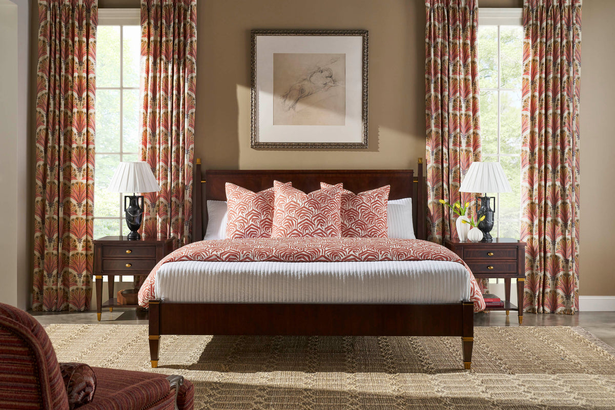Markos Wooden US King Bed – Beds by Theodore Alexander | Sutter & Vale