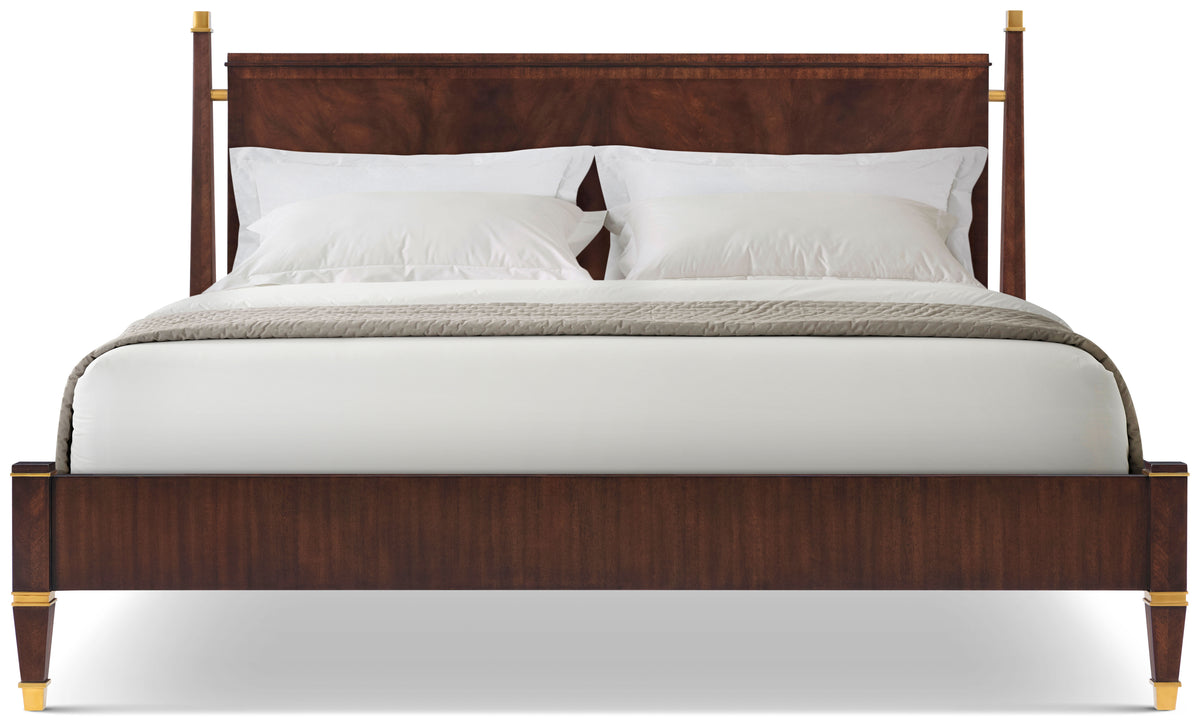 Markos Wooden US King Bed | Theodore Alexander | Sutter & Vale