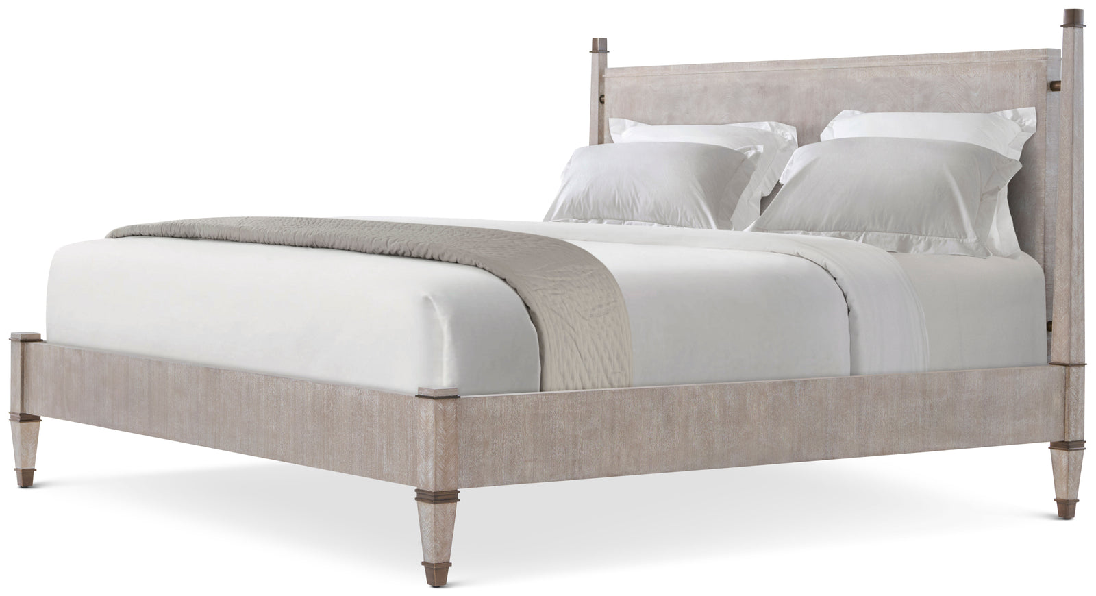Markos Wooden US King Bed