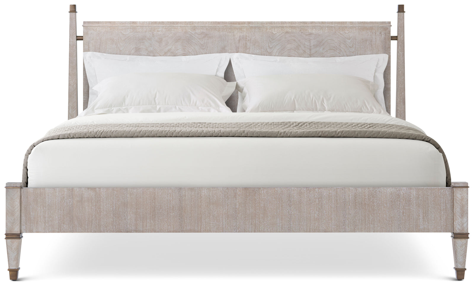 Markos Wooden US King Bed