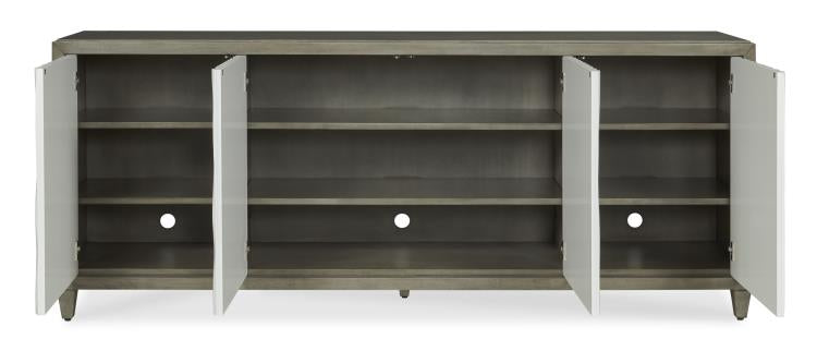 Russo Credenza - Greige – Credenzas by Century Furniture | Sutter & Vale