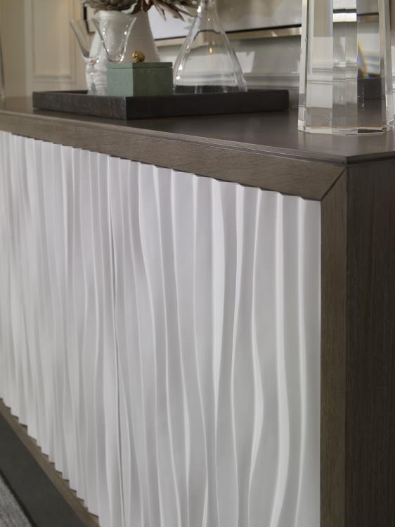 Russo Credenza - Greige – Credenzas by Century Furniture | Sutter & Vale