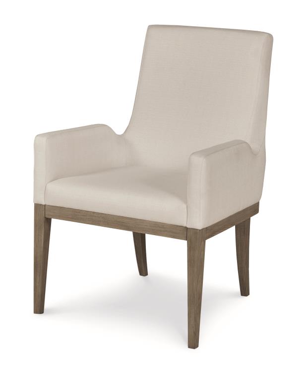 Marten Dining Arm Chair - Greige – Dining Chairs by Century Furniture | Sutter & Vale