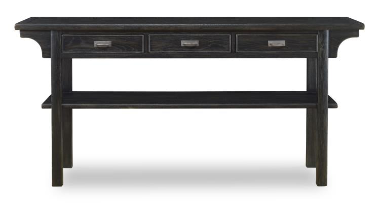 Tyson Console - Black Rustic by Century Furniture
