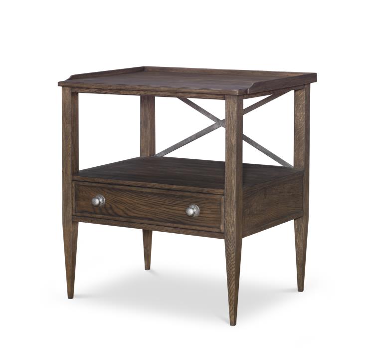 William Nightstand - Brown Rustic – Nightstands by Century Furniture | Sutter & Vale