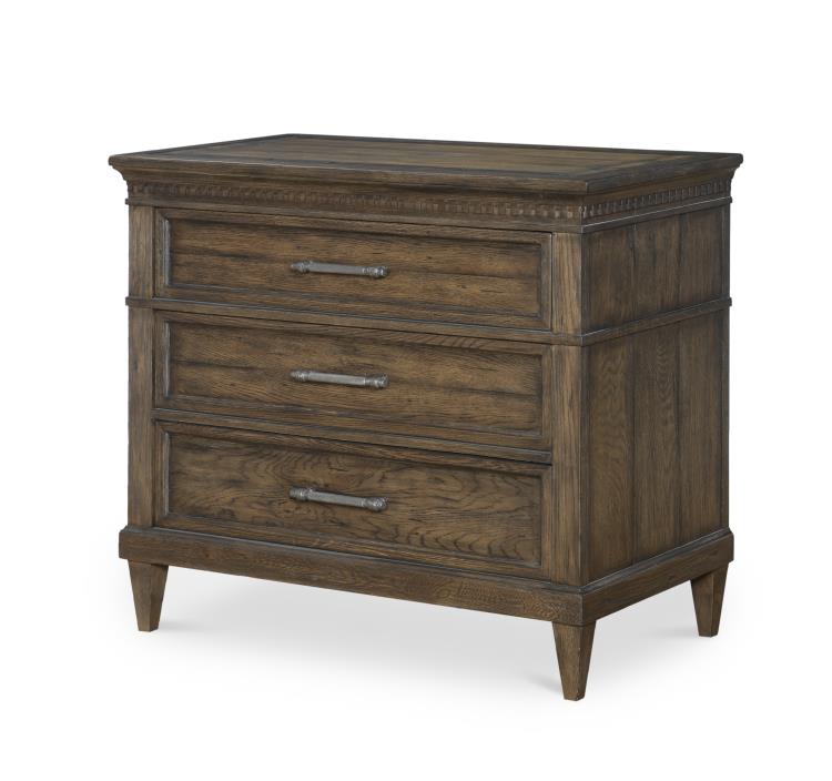 Montgomery Nightstand - Brown Rustic – Nightstands by Century Furniture | Sutter & Vale
