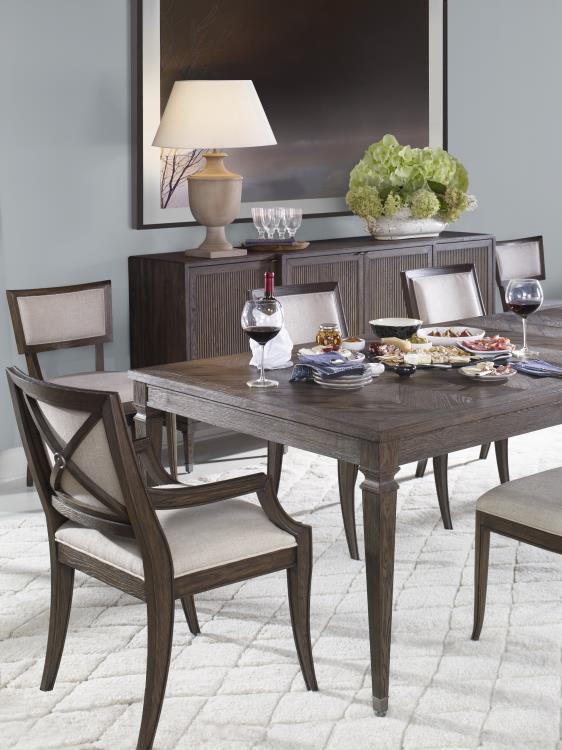 Daniel Dining Table - Brown Rustic – Dining Tables by Century Furniture | Sutter & Vale