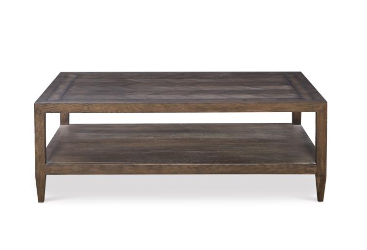 Dalton Cocktail Table - Brown Rustic – Coffee Tables by Century Furniture | Sutter & Vale