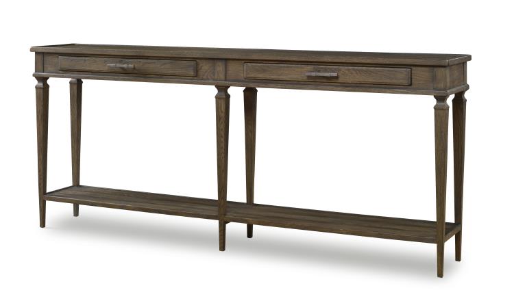 Aiden Console Table - Brown Rustic – Console Tables by Century Furniture | Sutter & Vale