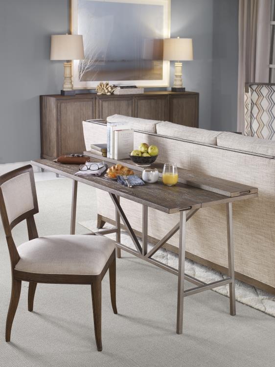 Phillip Flip-Top Table - Brown Rustic – Consoles by Century Furniture | Sutter & Vale